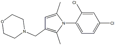 3-(Morpholinomethyl)-1-(2,4-dichlorophenyl)-2,5-dimethyl-1H-pyrrole