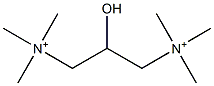 2-Hydroxy-N,N,N,N',N',N'-hexamethyl-1,3-propanediaminium