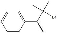 (+)-[(R)-2-Bromo-1,2-dimethylpropyl]benzene 结构式