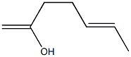 1,5-Heptadien-2-ol 结构式