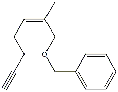 (Z)-7-(Benzyloxy)-6-methyl-5-hepten-1-yne