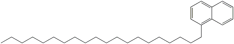 1-イコシルナフタレン 化学構造式
