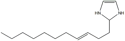 2-(3-Undecenyl)-4-imidazoline Struktur
