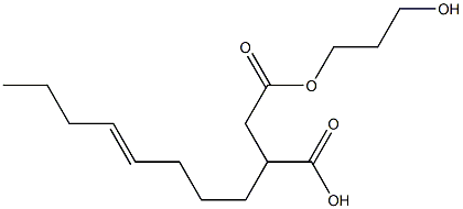 3-(4-Octenyl)succinic acid hydrogen 1-(3-hydroxypropyl) ester