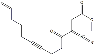 2-Diazo-3-oxo-11-dodecen-6-yne-1-carboxylic acid methyl ester|