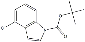 1-(tert-Butoxycarbonyl)-4-chloro-1H-indole Structure