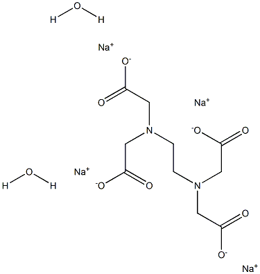 Sodium dihydrogenethylenediaminetetraacetate dihydrate 结构式