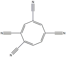 Cyclooctatetraene-1,3,5,8-tetracarbonitrile Structure
