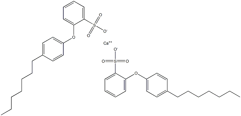 Bis[2-(4-heptylphenoxy)benzenesulfonic acid]calcium salt