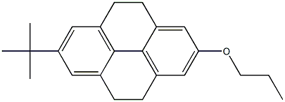 2-Propoxy-7-tert-butyl-4,5,9,10-tetrahydropyrene Structure