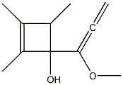1-(1-Methoxy-1,2-propadienyl)-2,3,4-trimethyl-2-cyclobuten-1-ol