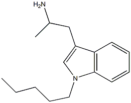 3-(2-Aminopropyl)-1-pentyl-1H-indole|