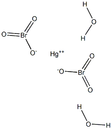 Mercury(II) bromate dihydrate Structure