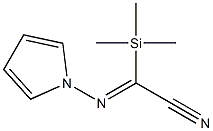 2-Pyrrolizino-2-(trimethylsilyl)acetonitrile Structure