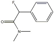 N,N-Dimethyl-2-phenyl-2-fluoroacetamide Structure