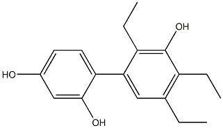 2',4',5'-Triethyl-1,1'-biphenyl-2,3',4-triol