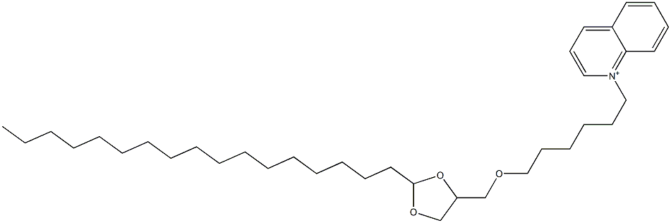 1-[6-(2-Heptadecyl-1,3-dioxolan-4-ylmethoxy)hexyl]quinolinium|