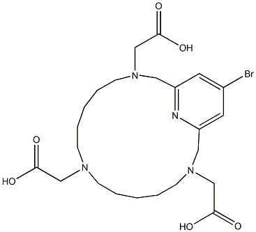  19-Bromo-3,9,15,21-tetraazabicyclo[15.3.1]henicosa-1(21),17,19-triene-3,9,15-triacetic acid