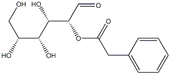 2-O-(Phenylacetyl)-D-glucose Structure