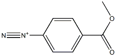 p-(Methoxycarbonyl)benzenediazonium