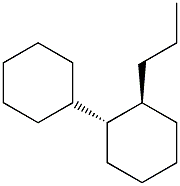 (1S,2S)-2-Propyl-1,1'-bicyclohexane 结构式