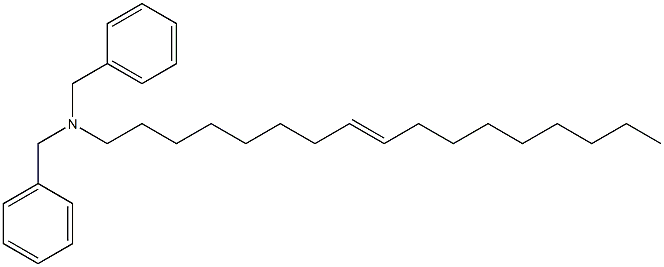 (8-Heptadecenyl)dibenzylamine Structure