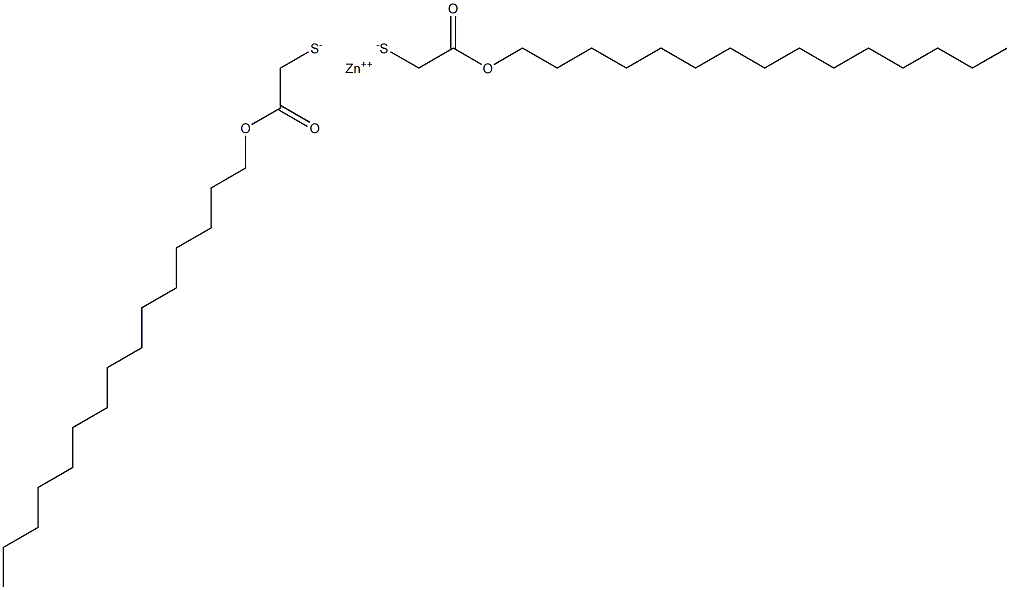 Zinc bis[(pentadecyloxycarbonyl)methanethiolate]