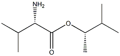 (S)-2-Amino-3-methylbutanoic acid (S)-1,2-dimethylpropyl ester Struktur