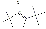 2-tert-Butyl-5,5-dimethyl-1-pyrroline 1-oxide Struktur