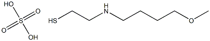 2-(4-Methoxybutyl)aminoethanethiol sulfate
