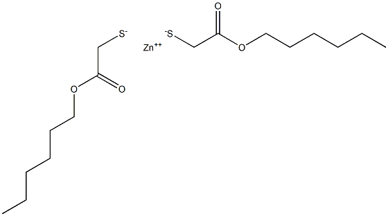 Zinc bis[(hexyloxycarbonyl)methanethiolate]