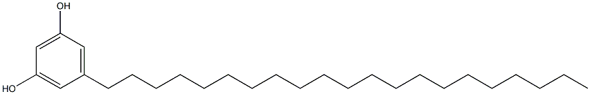 5-Henicosyl-1,3-benzenediol Structure