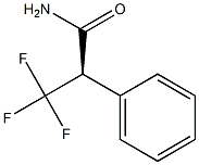 [R,(-)]-3,3,3-Trifluoro-2-phenylpropionamide Struktur