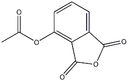 3-Acetoxyphthalic anhydride Structure