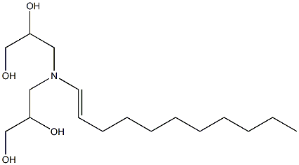 3,3'-(1-Undecenylimino)bis(propane-1,2-diol)