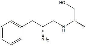 (2R)-3-Phenyl-N-[(1S)-2-hydroxy-1-methylethyl]-1,2-propanediamine Structure