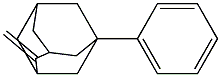 4-メチレン-1α-フェニルアダマンタン 化学構造式