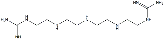 2,5,8,11,14-Pentaazapentadecanediamidine Struktur