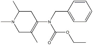 N-Benzyl-N-[(1,2,3,6-tetrahydro-1,2,5-trimethylpyridin)-4-yl]carbamic acid ethyl ester
