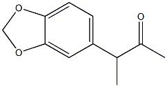 1-(1-Acetylethyl)-3,4-(methylenedioxy)benzene Struktur