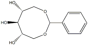 1-O,5-O-ベンジリデン-D-キシリトール 化学構造式