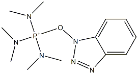 1H-Benzotriazole-1-yloxytris(dimethylamino)phosphonium Structure