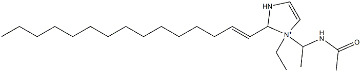 1-[1-(Acetylamino)ethyl]-1-ethyl-2-(1-pentadecenyl)-4-imidazoline-1-ium