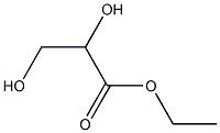 (-)-L-Glyceric acid ethyl ester Structure