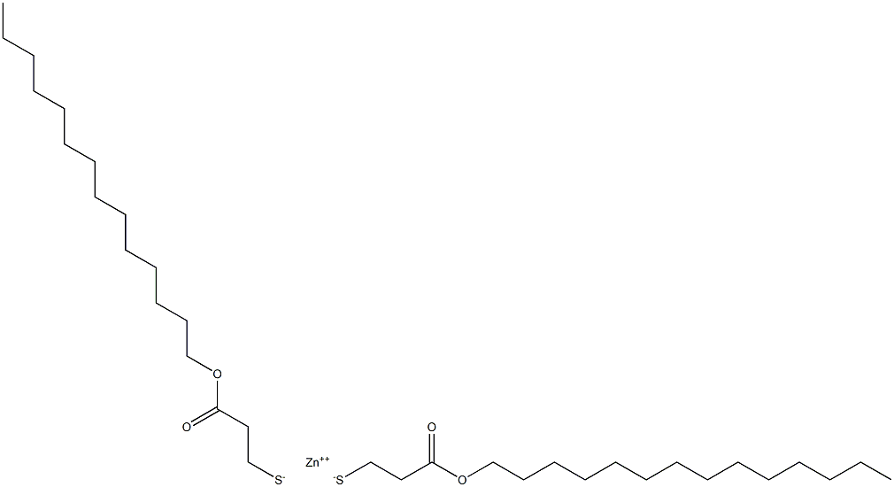 Zinc bis[2-(tetradecyloxycarbonyl)ethanethiolate]