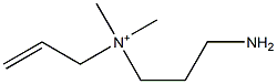 N-(3-Aminopropyl)-N,N-dimethyl-2-propen-1-aminium