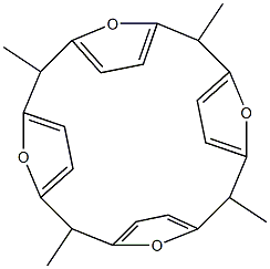  5,10,15,20-Tetramethyl-1,4:6,9:11,14:16,19-tetraepoxycycloicosa-1,3,6,8,11,13,16,18-octaene
