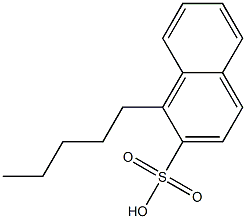 1-Pentyl-2-naphthalenesulfonic acid