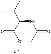 (2R)-2-(Acetylamino)-3-methylbutyric acid sodium salt