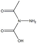 N2-Acetylcarbazic acid Structure